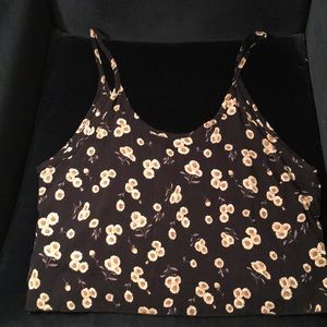Brandy Melville Black Delicate Tank Top